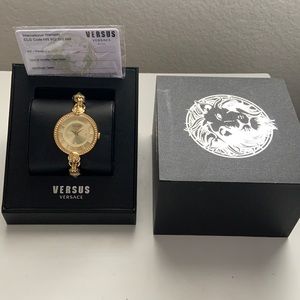 Versace gold women’s watch
